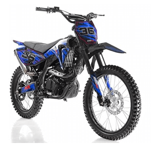 250cc Teen Dirt Bike Blue