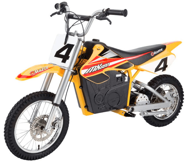 Razor MX650 Dirt Rocket Electric-Powered Dirt Bike, Best Dirt Bike for Beginners
